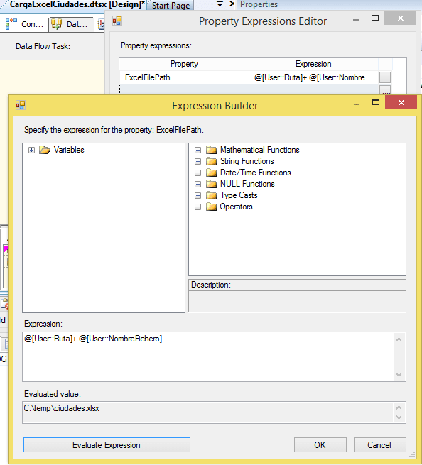 Invocar paquetes de SSIS de forma dinámica a través de un Job 8 carga excel ciudades paquetes de ssis