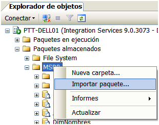 Despliegue de paquetes de Integration Services – Parte 4 3 Despliegue de paquetes de Integration Services – Parte 4