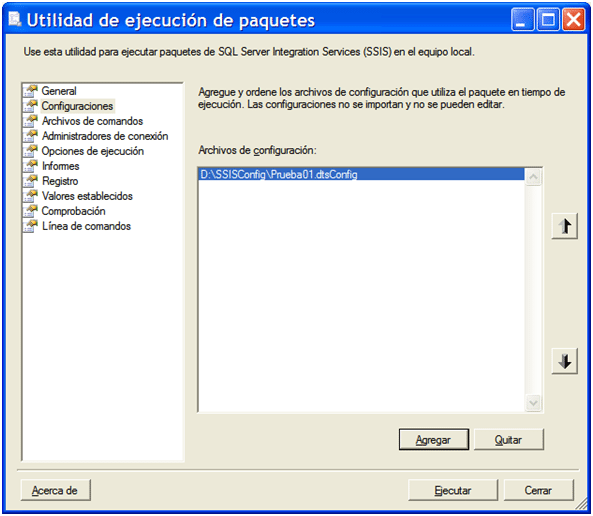Despliegue de paquetes de Integration Services – Parte 4 6 Despliegue de paquetes de Integration Services – Parte 4