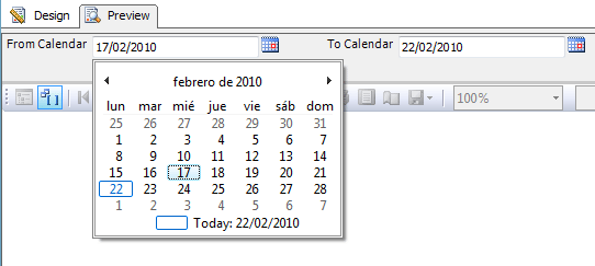 Como usar el calendario contra consultas MDX en SSRS 4 Como usar el calendario contra consultas MDX en SSRS