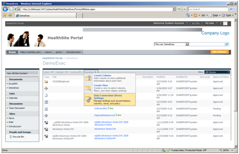 Configurando Reporting Services 2008 en modo Integrado con MOSS 21 Configurando Reporting Services 2008 en modo Integrado con MOSS