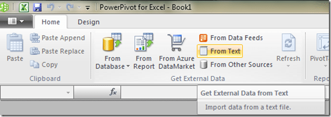 Importando a PowerPivot (III). Leyendo datos desde un fichero de texto plano 2 Importando a PowerPivot (III). Leyendo datos desde un fichero de texto plano