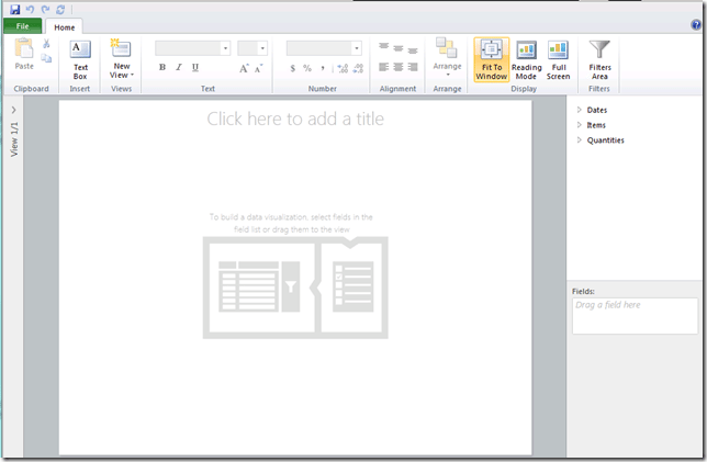 Construyendo un informe de Power View sobre mi libro de PowerPivot 3 Construyendo un informe de Power View sobre mi libro de PowerPivot