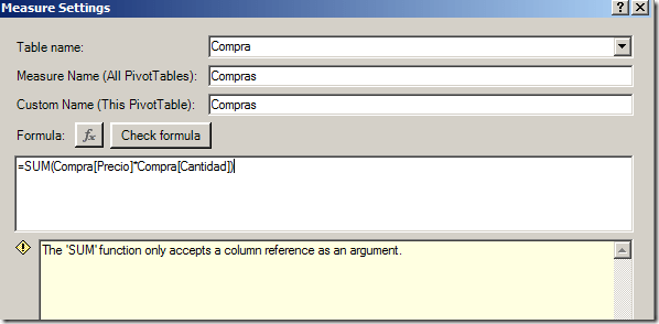 Evaluando el Contexto en PowerPivot (II). SUMX. Operaciones de Agregación dependientes del contexto 4 Evaluando el Contexto en PowerPivot (II). SUMX. Operaciones de Agregación dependientes del contexto