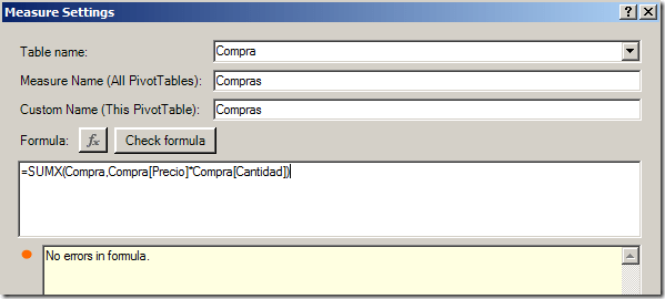 Evaluando el Contexto en PowerPivot (II). SUMX. Operaciones de Agregación dependientes del contexto 5 Evaluando el Contexto en PowerPivot (II). SUMX. Operaciones de Agregación dependientes del contexto