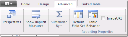Novedades de PowerPivot en Denali (XV): Pestaña de opciones avanzadas 5 Novedades de PowerPivot en Denali (XV): Pestaña de opciones avanzadas