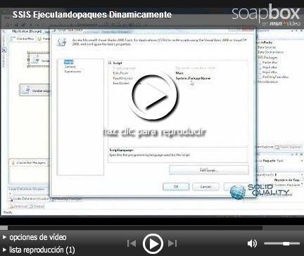 SSIS Versatilidad escribiendo paquetes 1 SSIS Versatilidad escribiendo paquetes