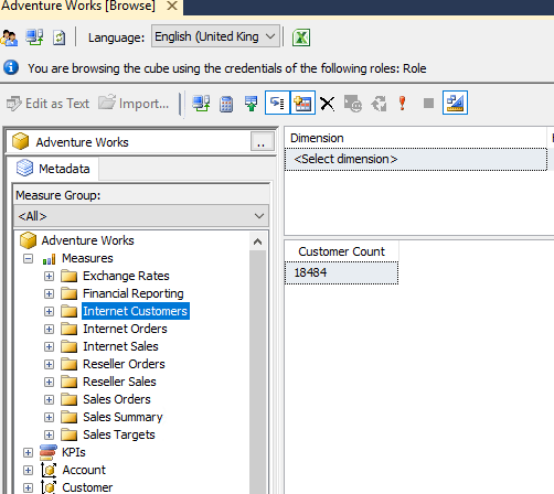 Aplicando seguridad a métricas SSAS 6 1 - Problemas
