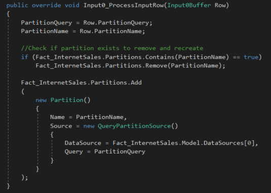 Particionado dinámico de cubos tabulares con TOM 12 Particionado dinámico de cubos tabulares con TOM