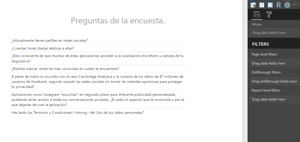 Extracción de datos de SurveyMonkey con Power BI 11 Extracción de datos de SurveyMonkey con Power BI