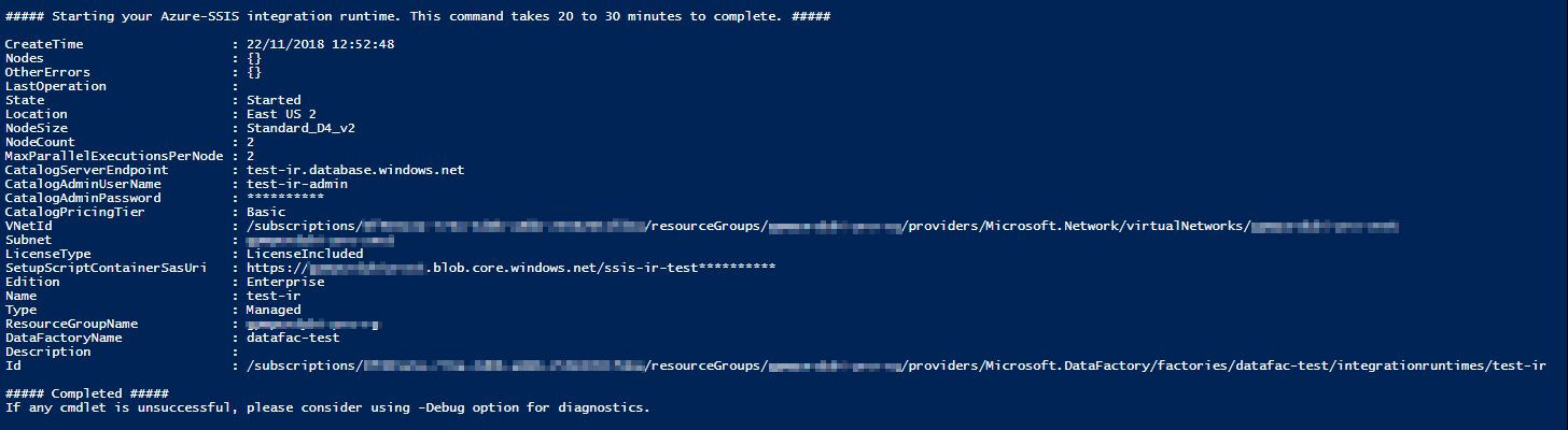 Configuración Personalizada para Azure-SSIS Integration Runtime 5 Configuración Personalizada para Azure-SSIS Integration Runtime