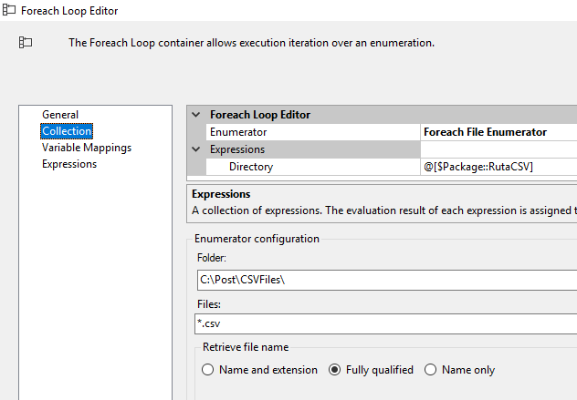Convertir ficheros Excel en CSV y cargar ficheros usando SSIS 14 Excel a CSV SSIS