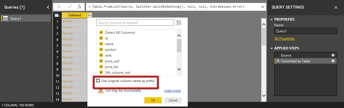 Panel de criptomonedas con PowerBI 7 Panel de criptomonedas con PowerBI