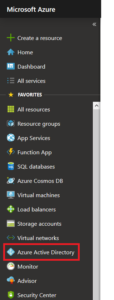 Manejando el acceso global al servicio de Power BI 3 portal-azure-active-directory
