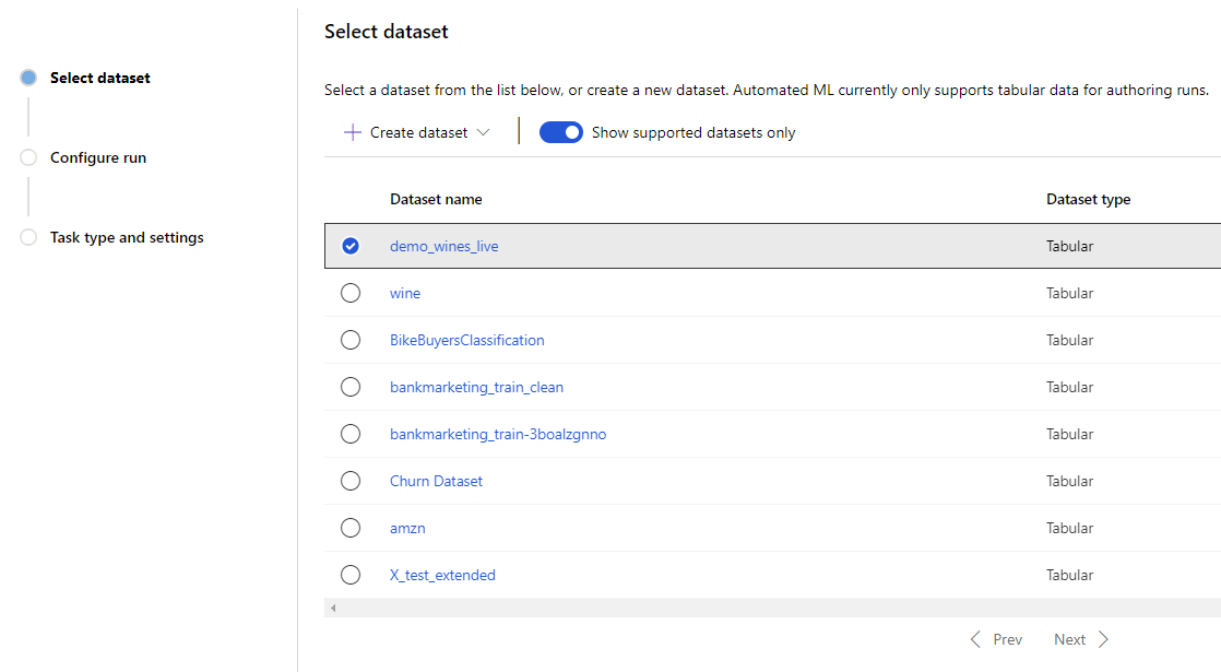 Un paseo por Azure ML Services  8 Selección de un dataset para AutoML en Azure ML Services