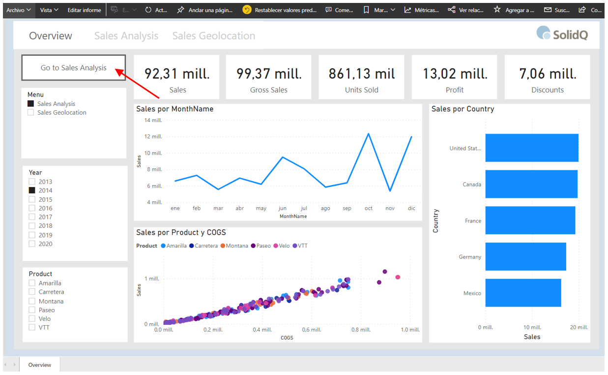 Seguridad a nivel de página con Power BI 9 Seguridad a nivel de página con Power BI