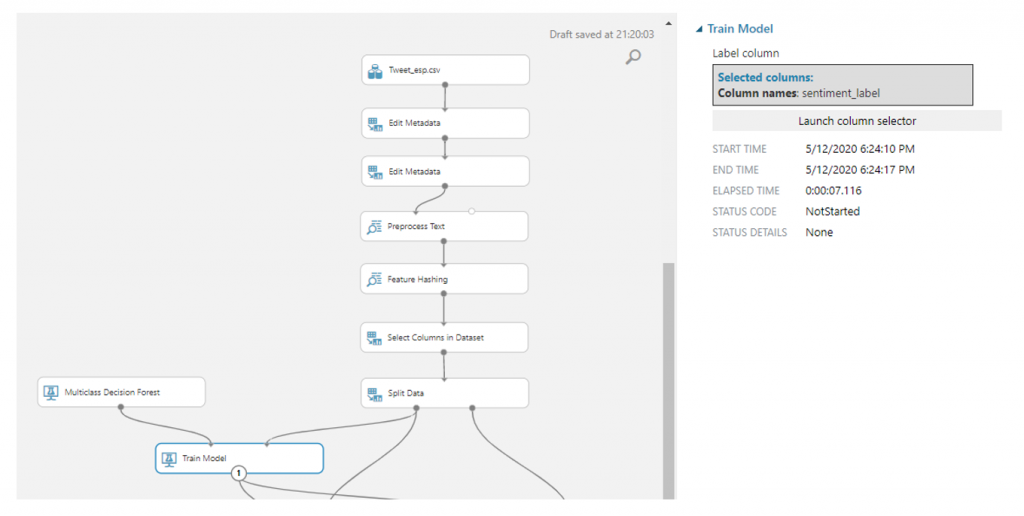 Análisis de sentimiento a través de Azure ML Studio para analizar la repercusión del COVID-19 en Twitter 6 Análisis de sentimiento a través de Azure ML Studio para analizar la repercusión del COVID-19 en Twitter