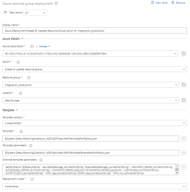 Integración y entregas continuas en Azure Data Factory 8 Img 7 Integración y entregas continuas en Azure Data Factory