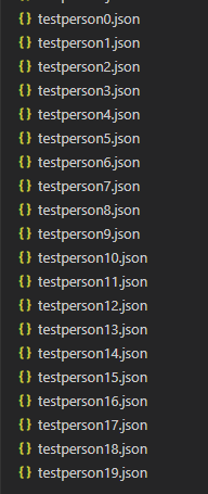 Python Power BI json test person 6