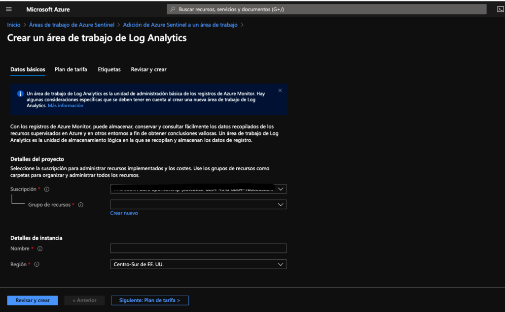 Azure Sentinel De cero a cien: Episodio 1 4 Azure Sentinel De cero a cien: Episodio 1