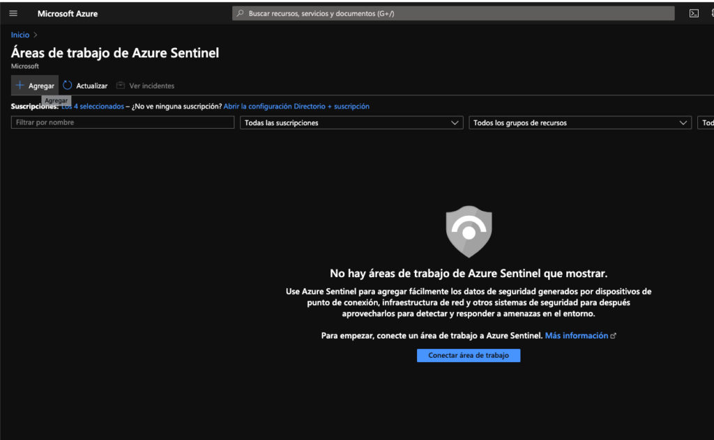 Azure Sentinel De cero a cien: Episodio 1 3 Azure Sentinel De cero a cien: Episodio 1