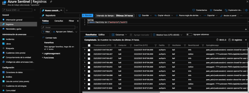 Azure Sentinel: De 0 a 100. Episodio 2 13 Azure Sentinel: De 0 a 100. Episodio 2