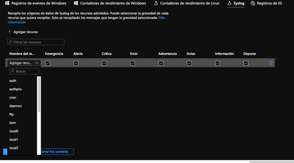 Azure Sentinel: De 0 a 100. Episodio 2 9 registro eventos windows syslog