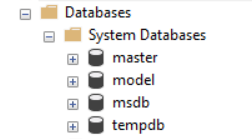 tempdb databases