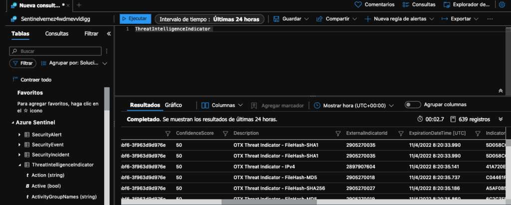 Azure Sentinel: De 0 a 100. Episodio 4 “Treath Intelligence en tus investigaciones” 5 Azure Sentinel: De 0 a 100. Episodio 4 “Treath Intelligence en tus investigaciones”