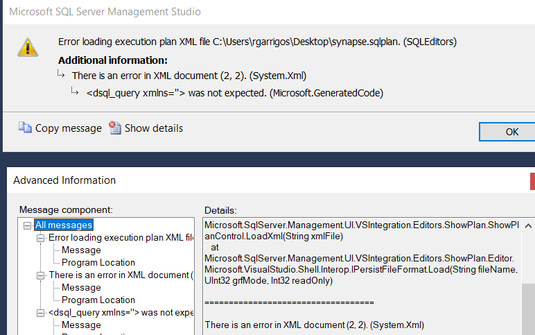 Estadísticas sobre ficheros CSV en Synapse 12 Estadísticas sobre ficheros CSV en Synapse