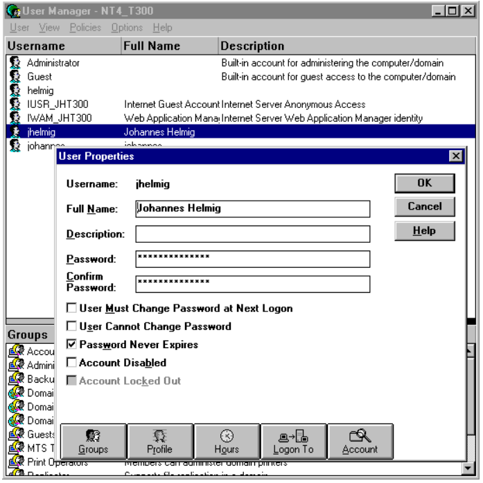 Windows NT - Active Directory
