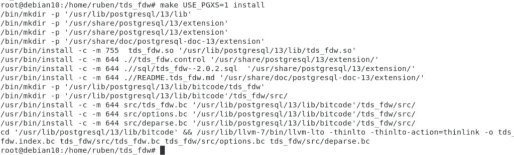 Virtualización de datos en PostgreSQL con Foreign Data Wrappers (I) 3 foreign data wrappers installation