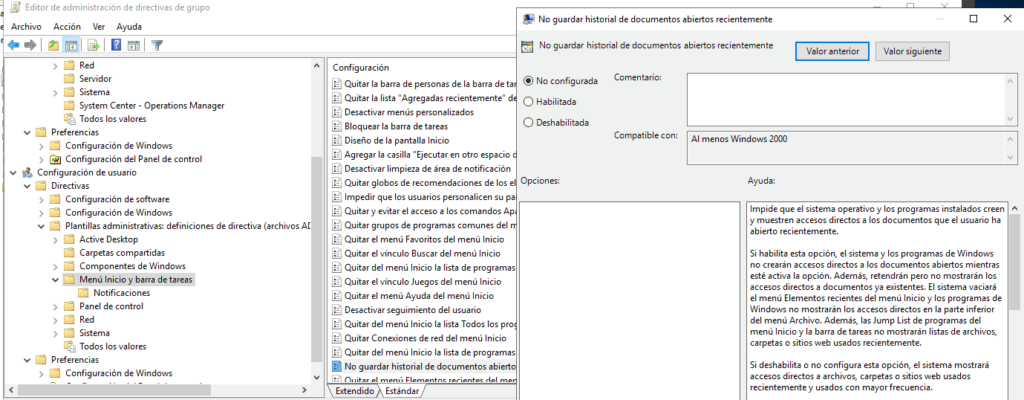 Azure Sentinel: De 0 a 100. Episodio 5: Detecciones RDP y fortificaciones 11 GPO manual