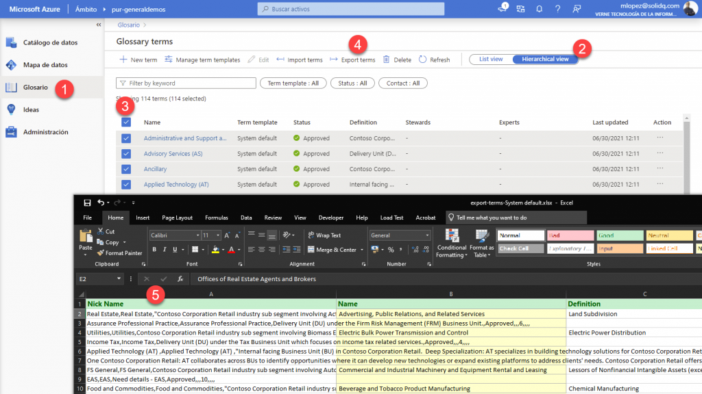 Gobierno de datos: Glosario de datos y técnicas para su elaboración y mejora 5 Gobierno de datos: Glosario de datos y técnicas para su elaboración y mejora