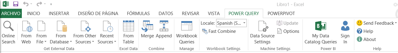 Introducción a Power Query 1 ribbonexcel
