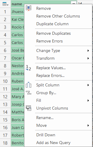 Power Query: Transformaciones II (19) 6 transformaciones power query