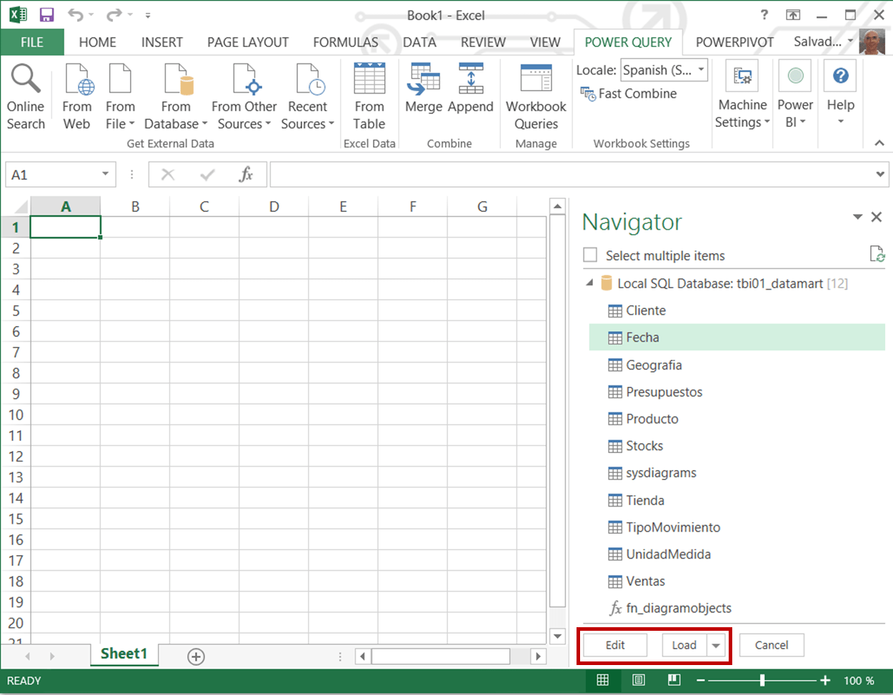 Power Query: Orígenes de Datos 9 origenes de datos power query