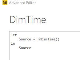 Dimensiones tiempo y fecha con lenguaje M 11 12