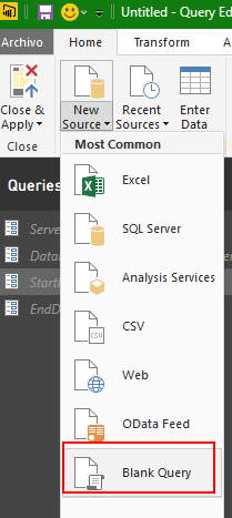 Dimensiones tiempo y fecha con lenguaje M 6 6