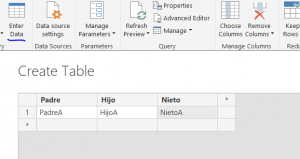 Migrar de Qlik a PowerBI 16 Inline table Power BI