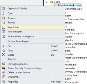 ¿Te atreves a tocar el código XML de tu proyecto de SSAS? 6 ¿Te atreves a tocar el código XML de tu proyecto de SSAS?